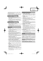 Preview for 17 page of Hitachi Koki RH 650V Handling Instructions Manual