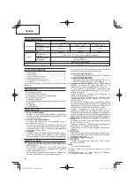 Preview for 20 page of Hitachi Koki RH 650V Handling Instructions Manual