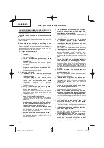 Preview for 22 page of Hitachi Koki RH 650V Handling Instructions Manual