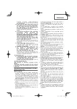 Preview for 23 page of Hitachi Koki RH 650V Handling Instructions Manual