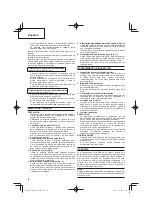 Preview for 30 page of Hitachi Koki RH 650V Handling Instructions Manual