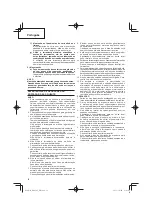 Preview for 32 page of Hitachi Koki RH 650V Handling Instructions Manual