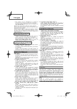 Preview for 34 page of Hitachi Koki RH 650V Handling Instructions Manual