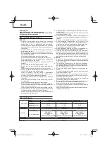 Preview for 6 page of Hitachi Koki RH600T Handling Instructions Manual