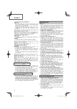 Preview for 12 page of Hitachi Koki RH600T Handling Instructions Manual