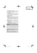 Preview for 13 page of Hitachi Koki RH600T Handling Instructions Manual