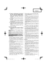 Preview for 15 page of Hitachi Koki RH600T Handling Instructions Manual