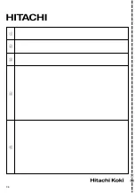 Preview for 37 page of Hitachi Koki SV 12SG Handling Instructions Manual