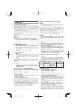 Предварительный просмотр 18 страницы Hitachi Koki Tanaka TCG 22EAB Handling Instructions Manual