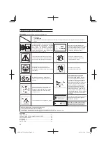 Предварительный просмотр 22 страницы Hitachi Koki Tanaka TCG 22EAB Handling Instructions Manual