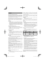 Предварительный просмотр 26 страницы Hitachi Koki Tanaka TCG 22EAB Handling Instructions Manual