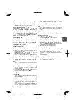 Предварительный просмотр 37 страницы Hitachi Koki Tanaka TCG 22EAB Handling Instructions Manual