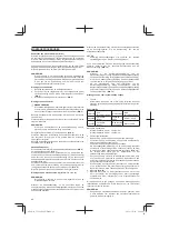 Предварительный просмотр 42 страницы Hitachi Koki Tanaka TCG 22EAB Handling Instructions Manual