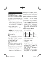 Предварительный просмотр 50 страницы Hitachi Koki Tanaka TCG 22EAB Handling Instructions Manual