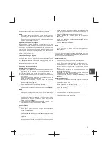 Предварительный просмотр 53 страницы Hitachi Koki Tanaka TCG 22EAB Handling Instructions Manual