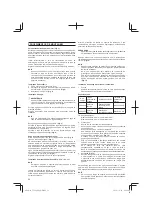 Предварительный просмотр 58 страницы Hitachi Koki Tanaka TCG 22EAB Handling Instructions Manual