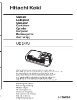 Preview for 1 page of Hitachi Koki UC 24Yjuc24yj Handling Instructions Manual