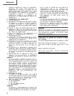 Preview for 35 page of Hitachi Koki VTP-18 Handling Instructions Manual