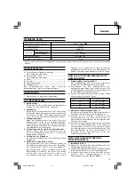 Preview for 15 page of Hitachi Koki W 4YD Handling Instructions Manual