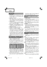 Preview for 26 page of Hitachi Koki W 4YD Handling Instructions Manual