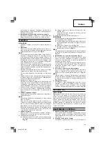 Preview for 27 page of Hitachi Koki W 4YD Handling Instructions Manual