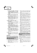 Предварительный просмотр 18 страницы Hitachi Koki WH 10DFL Handling Instructions Manual