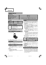 Предварительный просмотр 32 страницы Hitachi Koki WH 10DFL Handling Instructions Manual