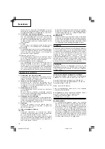 Предварительный просмотр 34 страницы Hitachi Koki WH 10DFL Handling Instructions Manual