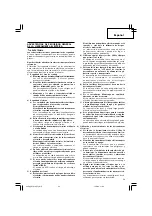 Предварительный просмотр 35 страницы Hitachi Koki WH 10DFL Handling Instructions Manual