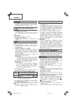 Предварительный просмотр 38 страницы Hitachi Koki WH 10DFL Handling Instructions Manual