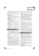 Предварительный просмотр 39 страницы Hitachi Koki WH 10DFL Handling Instructions Manual