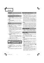 Предварительный просмотр 44 страницы Hitachi Koki WH 10DFL Handling Instructions Manual