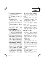 Предварительный просмотр 45 страницы Hitachi Koki WH 10DFL Handling Instructions Manual