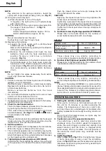 Предварительный просмотр 13 страницы Hitachi Koki WH 12DAF2 Handling Instructions Manual