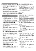 Предварительный просмотр 22 страницы Hitachi Koki WH 12DAF2 Handling Instructions Manual