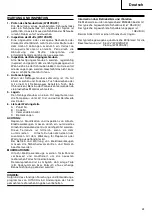 Предварительный просмотр 26 страницы Hitachi Koki WH 12DAF2 Handling Instructions Manual