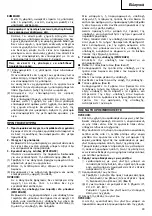 Предварительный просмотр 32 страницы Hitachi Koki WH 12DAF2 Handling Instructions Manual