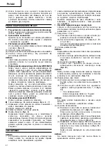 Предварительный просмотр 43 страницы Hitachi Koki WH 12DAF2 Handling Instructions Manual