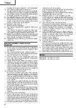 Предварительный просмотр 69 страницы Hitachi Koki WH 12DAF2 Handling Instructions Manual