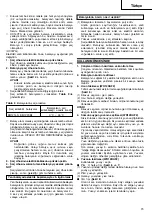 Предварительный просмотр 72 страницы Hitachi Koki WH 12DAF2 Handling Instructions Manual