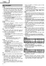 Предварительный просмотр 73 страницы Hitachi Koki WH 12DAF2 Handling Instructions Manual