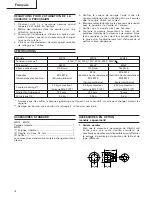 Preview for 17 page of Hitachi Koki WH 14 Handling Instructions Manual