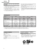 Preview for 23 page of Hitachi Koki WH 14 Handling Instructions Manual