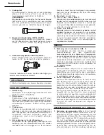 Preview for 31 page of Hitachi Koki WH 14 Handling Instructions Manual