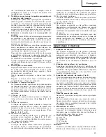 Preview for 44 page of Hitachi Koki WH 14 Handling Instructions Manual