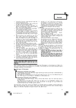 Preview for 19 page of Hitachi Koki WH 14DBAL2 Handling Instructions Manual