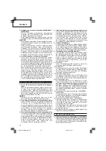 Preview for 24 page of Hitachi Koki WH 14DBAL2 Handling Instructions Manual