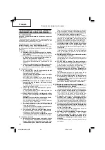 Preview for 26 page of Hitachi Koki WH 14DBAL2 Handling Instructions Manual