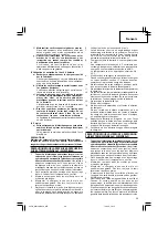 Preview for 27 page of Hitachi Koki WH 14DBAL2 Handling Instructions Manual