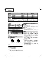 Preview for 30 page of Hitachi Koki WH 14DBAL2 Handling Instructions Manual